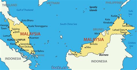 map of malaysia.
